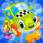 car wash android application logo